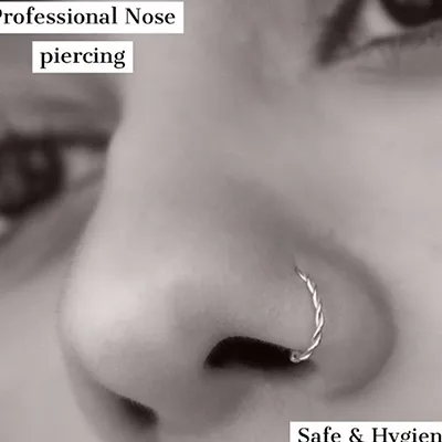 painless nose piercing